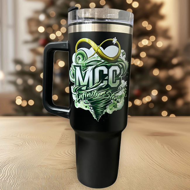 Cup 40oz black - MCC Design Infinity Storm - nachhaltige Variante